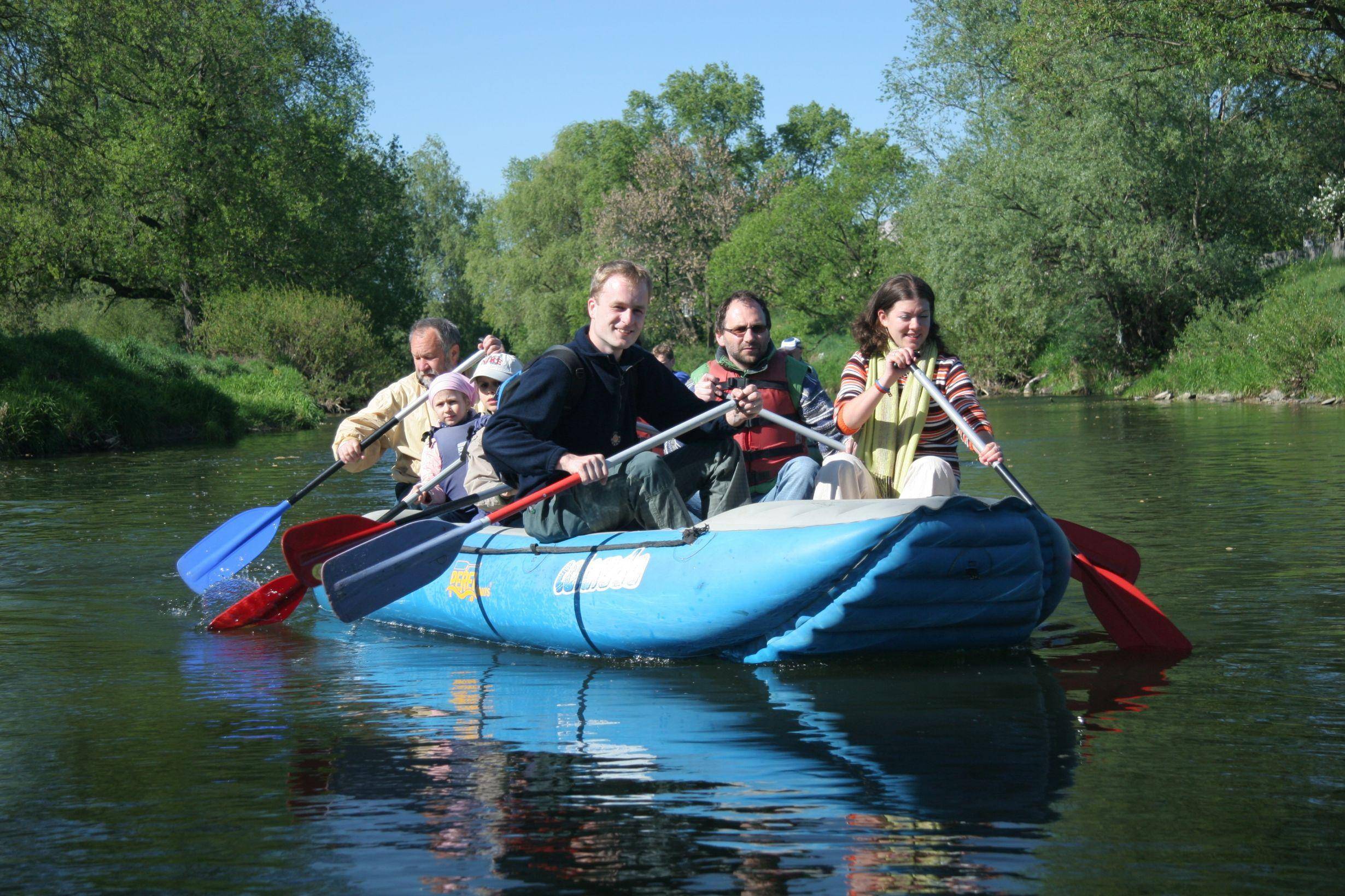 Vodácká turistika-CHKO Litovelské Pomoraví
